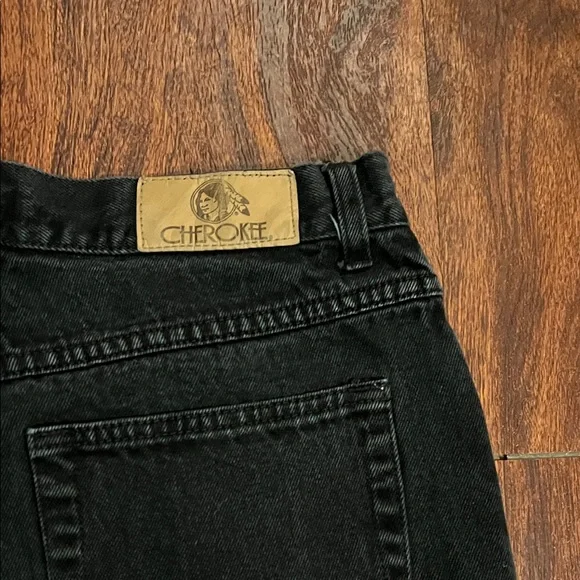 Vintage Cherokee Black Denim Jeans - Picture 3 of 9